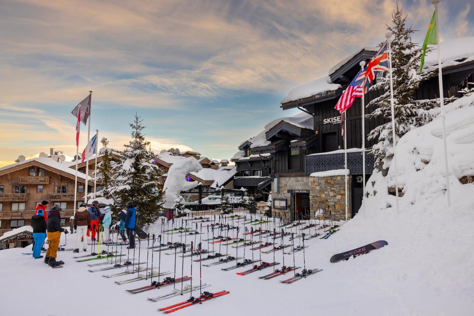 Le Lana Otel Courchevel Dış mekan fotoğraf